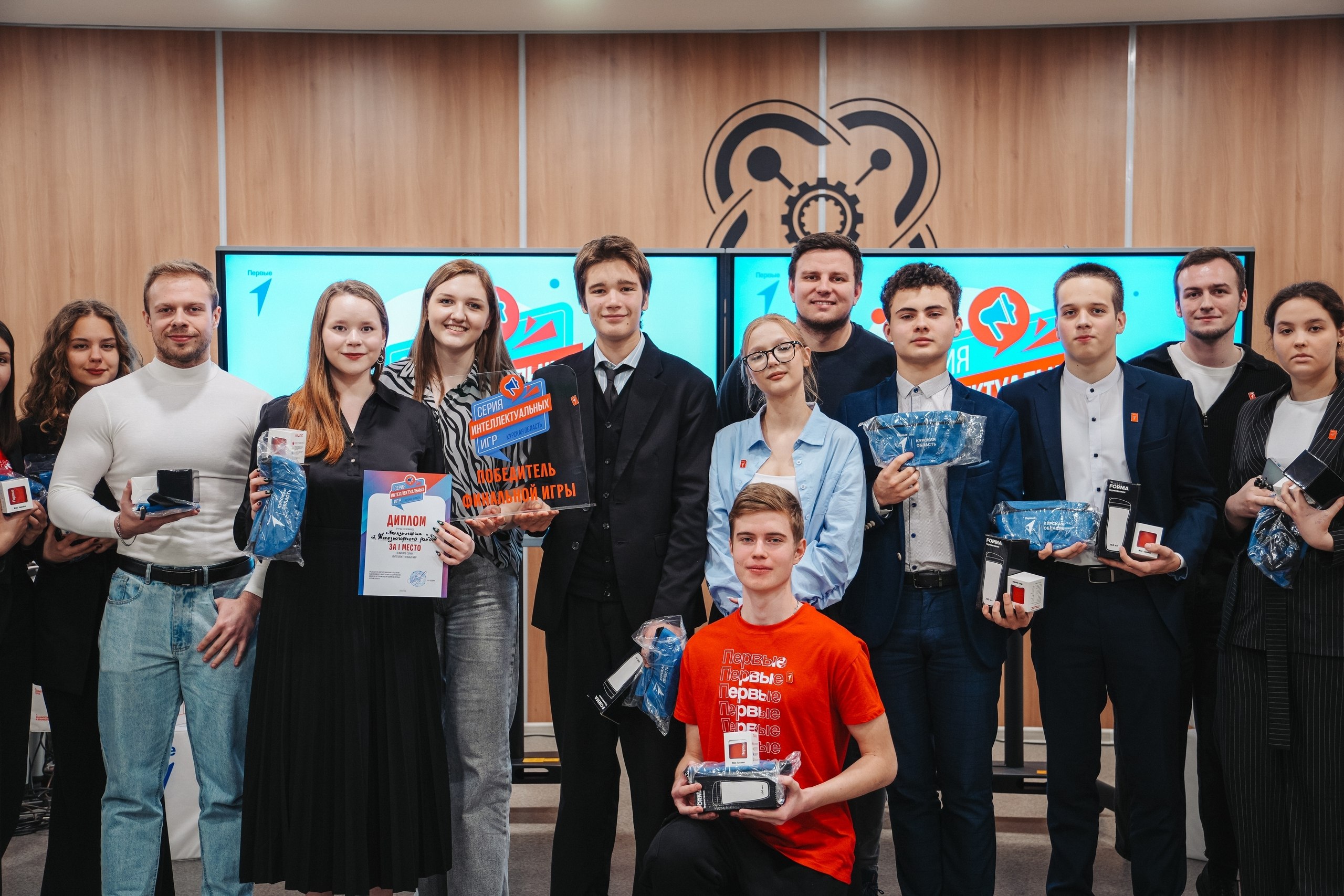 Завершился проект Движения Первых Курской области «Серия интеллектуальных игр»!