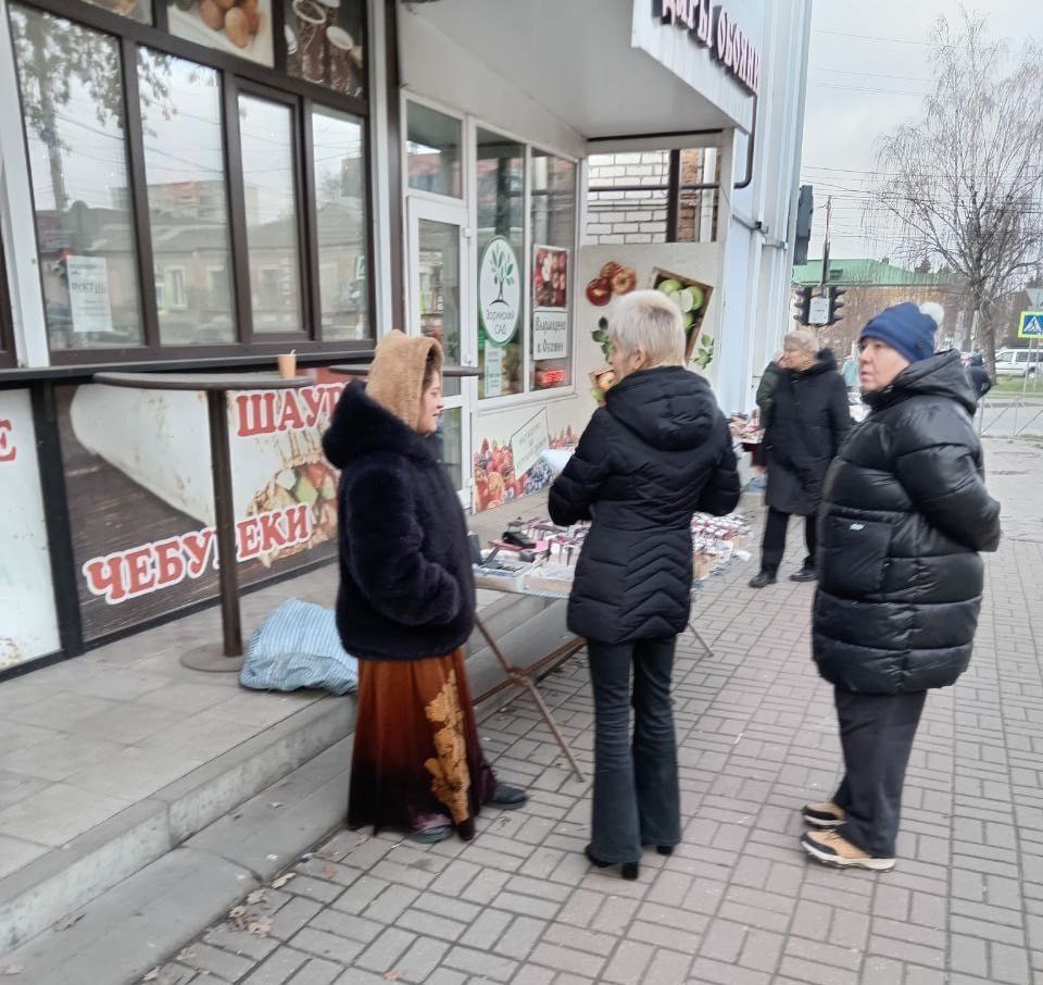 За неделю в Центральном округе Курска составили шесть актов о незаконной торговле
