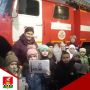 Учащиеся Касторенской школы №1 отправились на познавательную экскурсию в местную пожарную часть Противопожарной службы комитета региональной безопасности