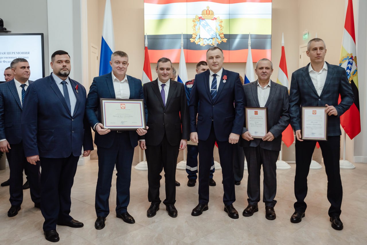 Андрей Белоусов: Государственные награды — признание вклада жителей Курской области Андрей Белоусов: Государственные награды — признание вклада жителей Курской области