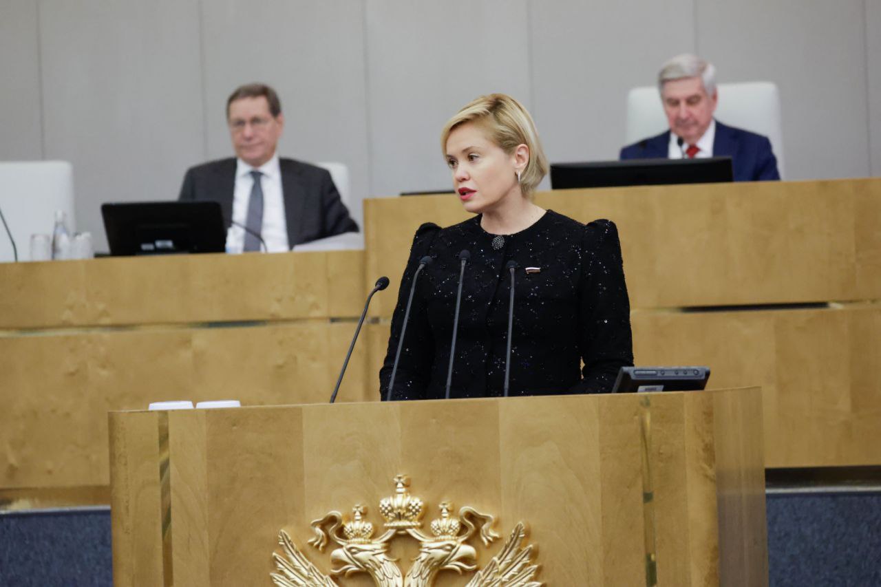 Екатерина Харченко: Выступила с докладом на Пленарном заседании Государственной Думы – рассказала коллегам о поправках, которые предлагаем внести в закон «Об образовании в Российской Федерации»