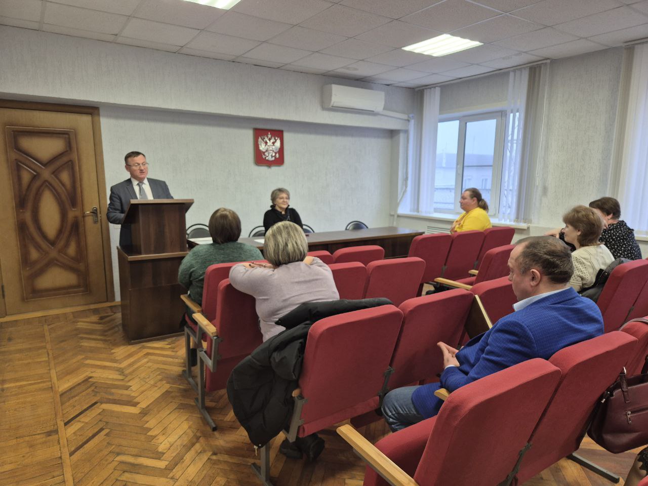 Александр Булгаков: Провёл совещание с председателями участковых избирательных комиссий Тимского района по итогам выборов Губернатора Курской области и муниципальных выборов