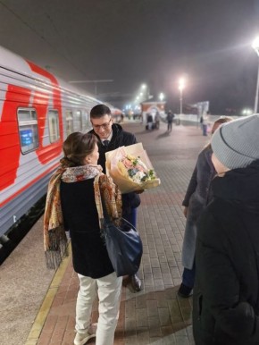 Анна Кузнецова: Раннее утро. Курск.. Встречаем этот субботний день здесь