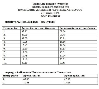 ��������� ������ �. ��������� ������� �� ������ ��������, ��� ���������� �������� �������� ��������� � 01 ������ 2026 ����� ��������