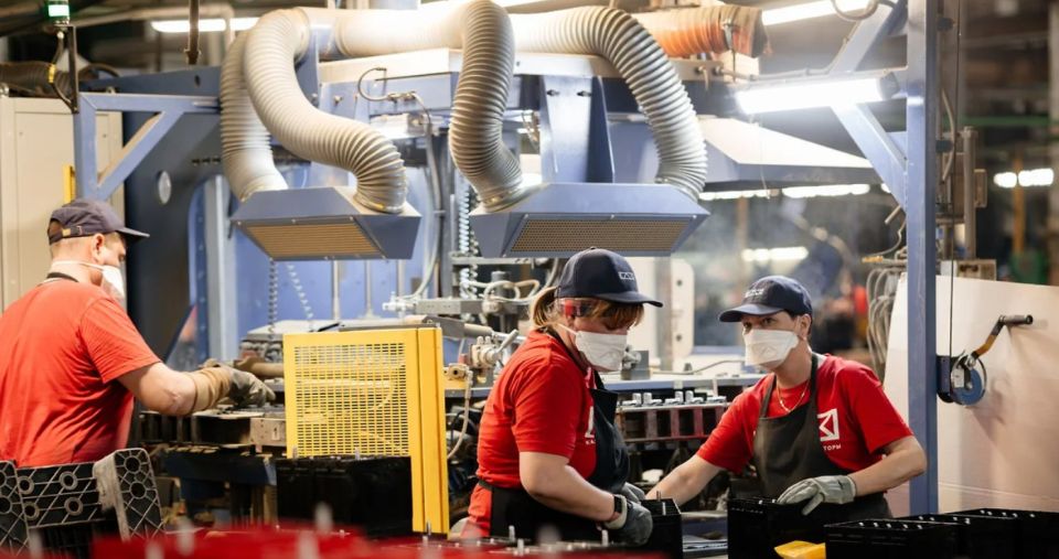 Курский аккумуляторный завод занимает второе место в России по объёмам выпуска щелочных батарей