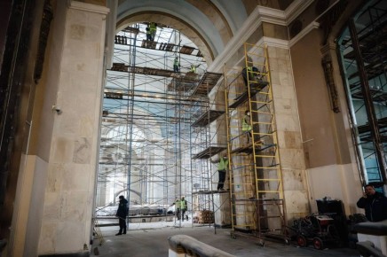 В Курске продолжается масштабная реконструкция железнодорожного вокзала