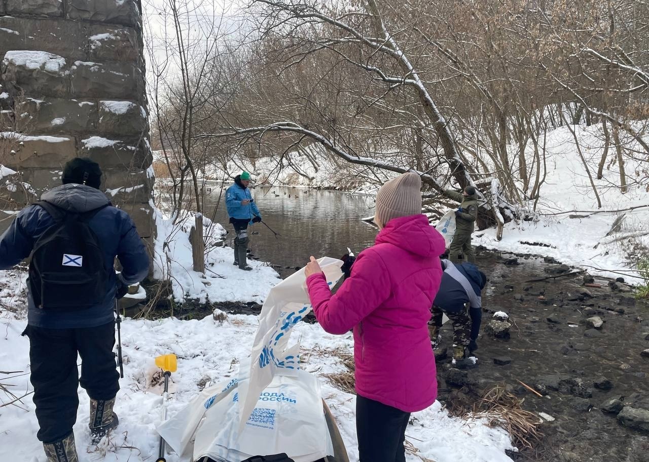 На «Утином острове» прошла акция «Вода России» На «Утином острове» прошла акция «Вода России»