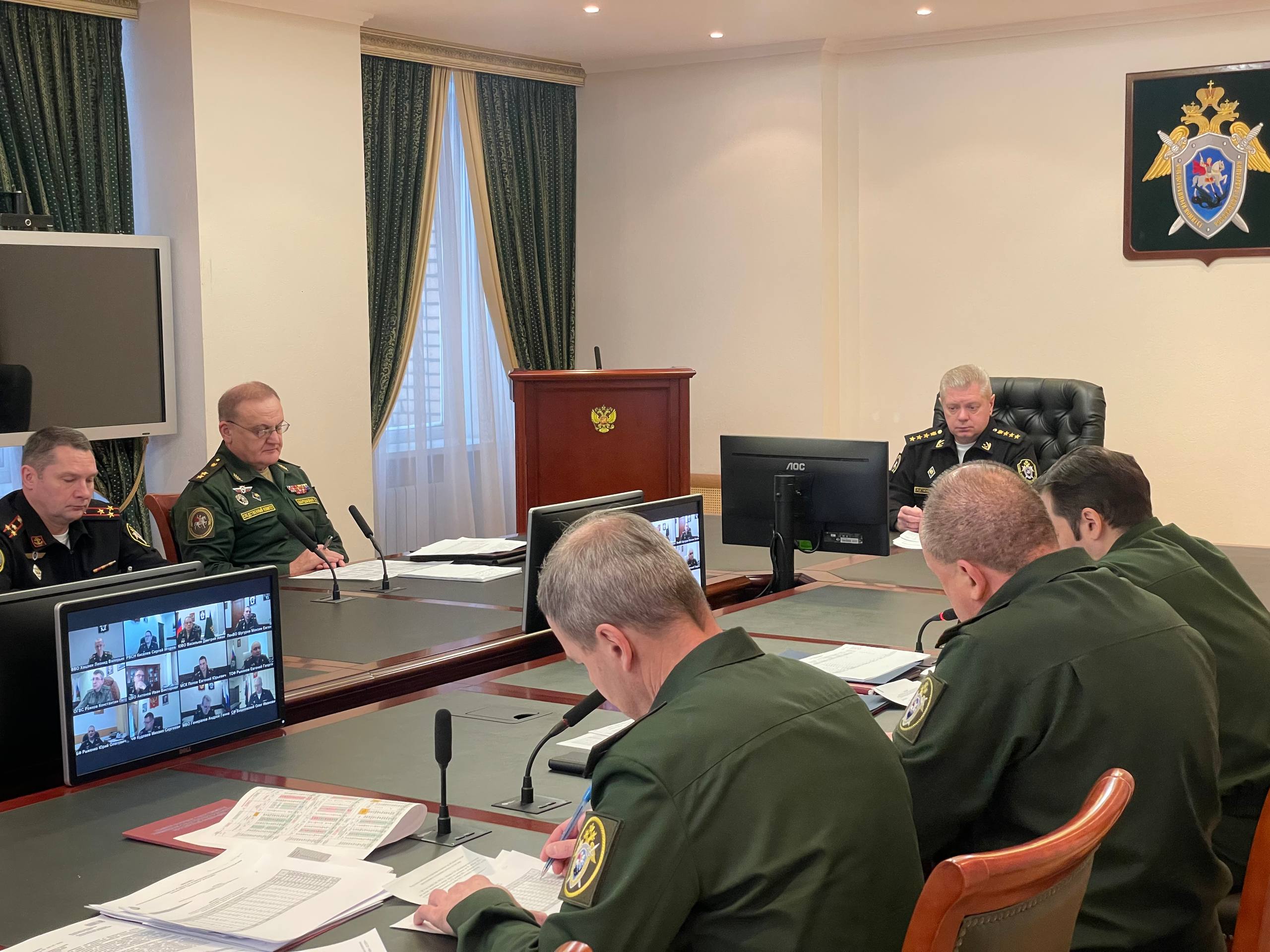 В Главном военном следственном управлении СК России проведено оперативное совещание В Главном военном следственном управлении СК России проведено оперативное совещание