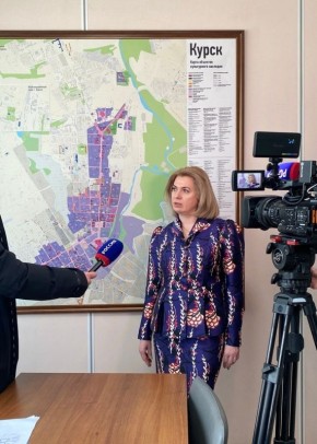 Начальник Управления по государственной охране объектов культурного наследия Курской области Ирина Аникеева дала ГТРК комментарии о ходе работ по сохранению двух объектов культурного наследия регионального значения: