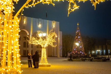 В новогодние праздники маленьких курян и их родителей приглашают на праздничные мероприятия
