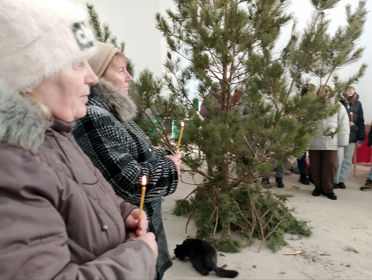 На пороге Рождество Христово, а это значит, что в храмах нашего района уже украшены елочки На пороге Рождество Христово, а это значит, что в храмах нашего района уже украшены елочки