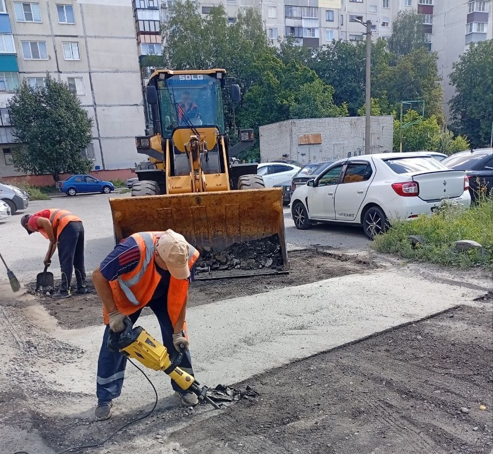 На ямочный ремонт в Курске в 2025 году направлено порядка 46,2 млн рублей