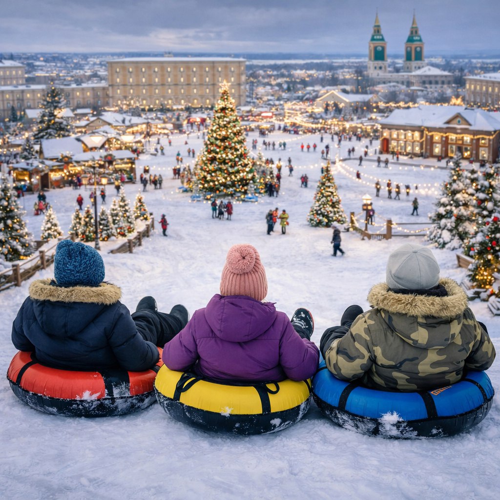 Тюбинговая трасса снова открыта