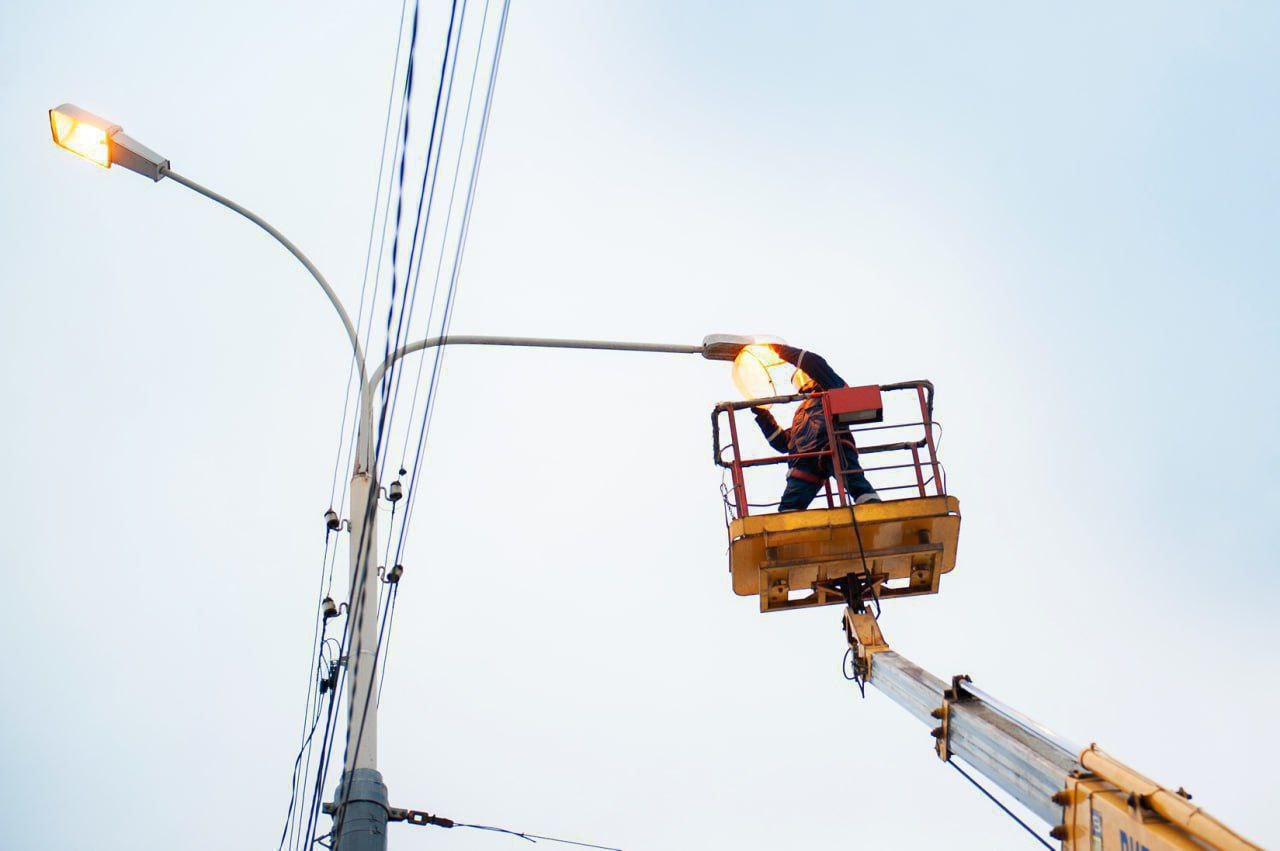 В Курске подвели итоги ремонта уличного освещения за 2025 год