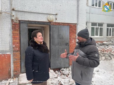 В специализированном центре «Аистёнок» в Курске идет капитальный ремонт