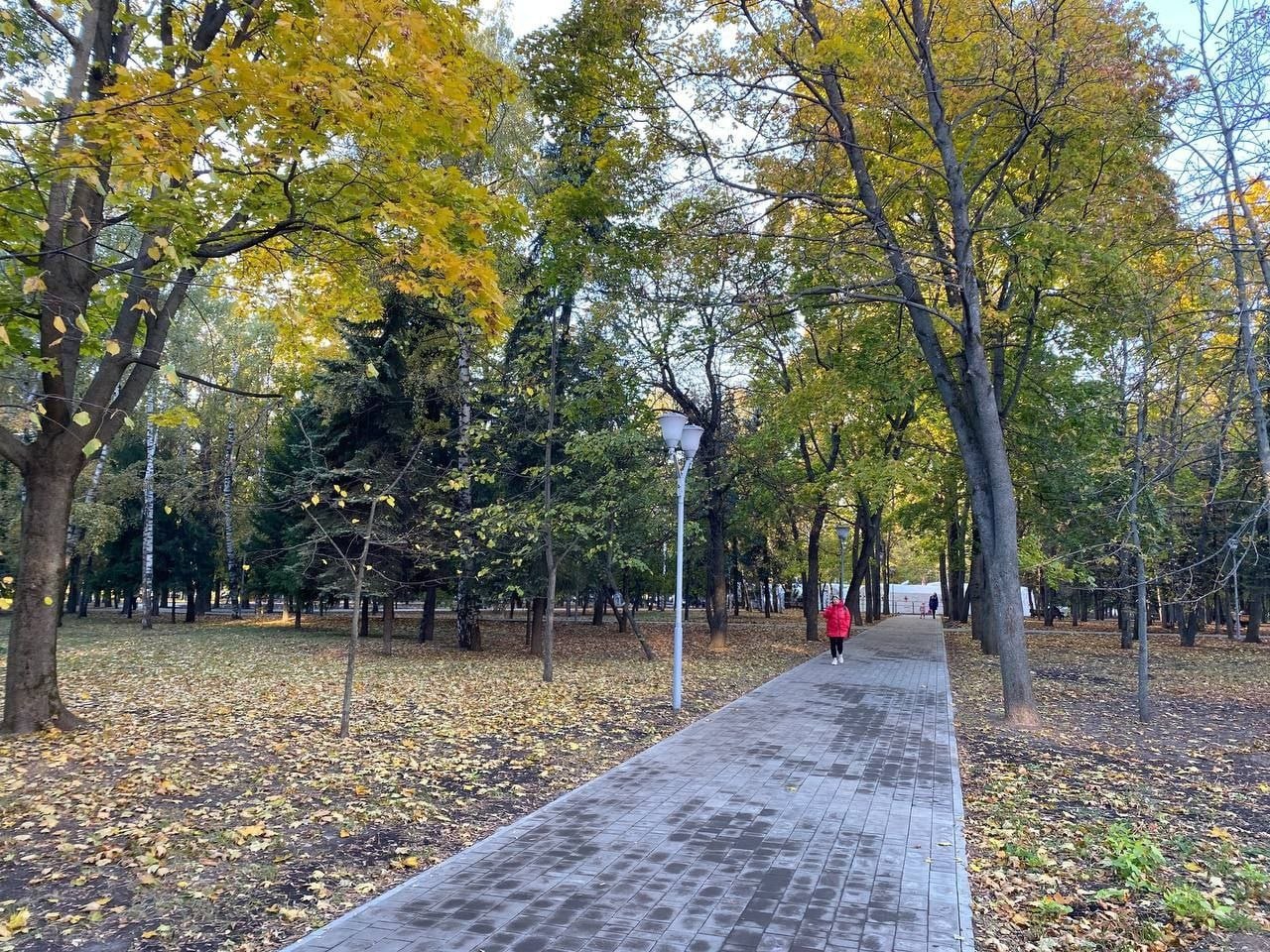 В прошлом году в парке Героев гражданской войны проводили второй этап благоустройства В прошлом году в парке Героев гражданской войны проводили второй этап благоустройства