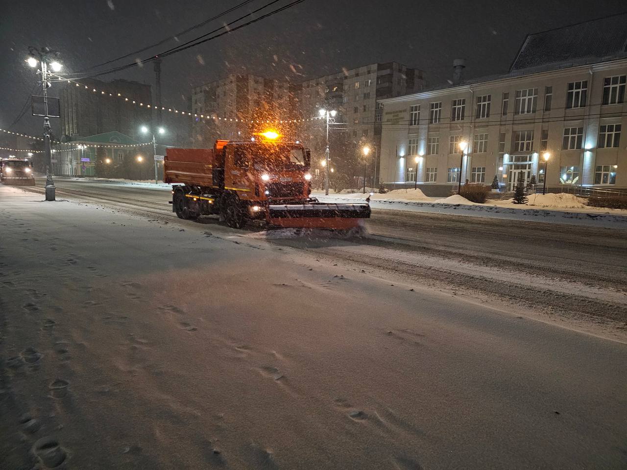 Евгений Маслов: Сегодня Курск накрыл мощный снежный циклон Евгений Маслов: Сегодня Курск накрыл мощный снежный циклон