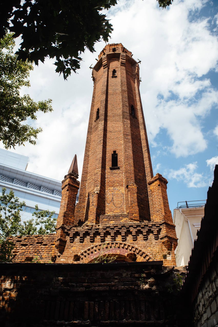 В Курске водонапорную башню на улице Павлова отреставрируют к 2028 году