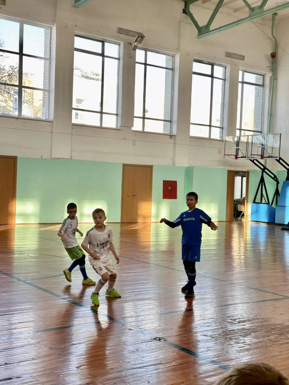 Во время новогодних праздников в спортивном зале агротехнологического колледжа прошли соревнования по футзалу среди детей 2016 года рождения Во время новогодних праздников в спортивном зале агротехнологического колледжа прошли соревнования по футзалу среди детей 2016 года рождения