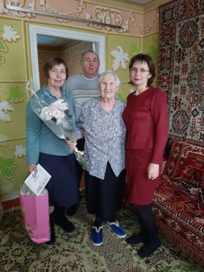 Любовь Степановна Реукова из Курска отметила 100-летний юбилей