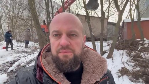 В Курске из-за аварии на водопроводе демонтируют гаражи на улице Хуторской