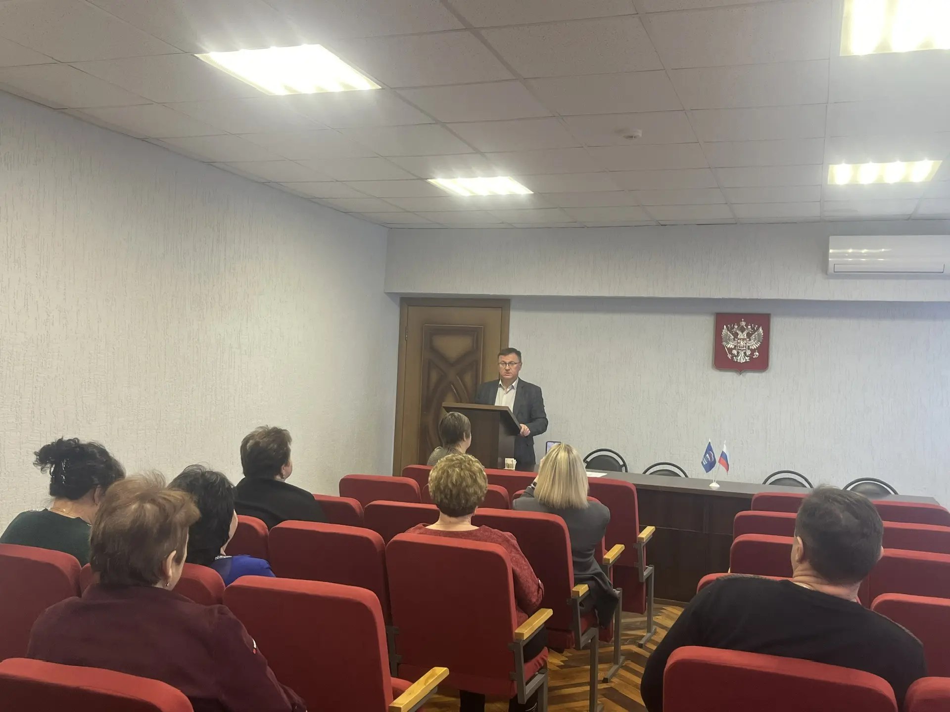 В администрации Тимского района состоялось заседание политсовета