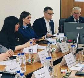 Прокурор отдела управления по надзору за исполнением федерального законодательства прокуратуры Курской области Наталия Синякова приняла участие в расширенном заседании Общественного совета при комитете