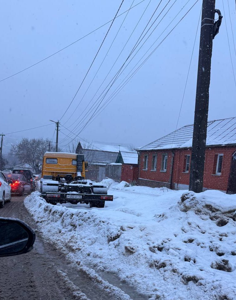 Весь день в Курске будут идти работы по уборке снега