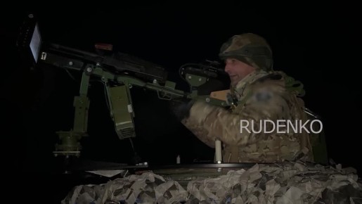 Андрей Руденко: Расчёт мобильной огневой группы добровольческого отряда «Барс-Курск» в составе группировки войск «Север» уничтожил ударный БпЛА «Лютый» ВСУ в Курском приграничье
