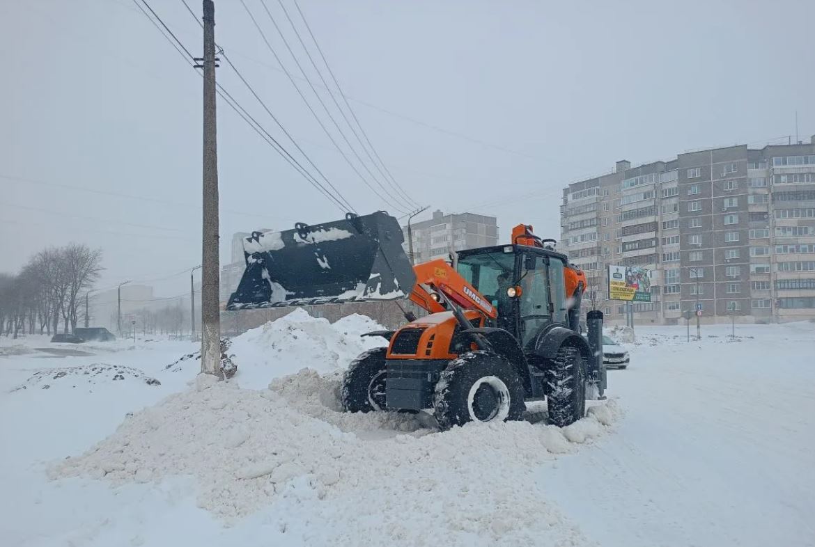В Курской области ведется активная борьба с последствиями непогоды