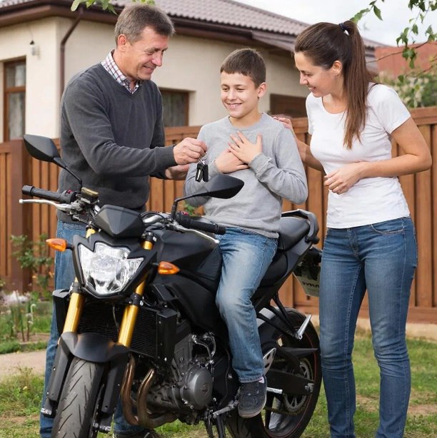 В Курской области с 15-летнего мотоциклиста требуют 1 млн рублей