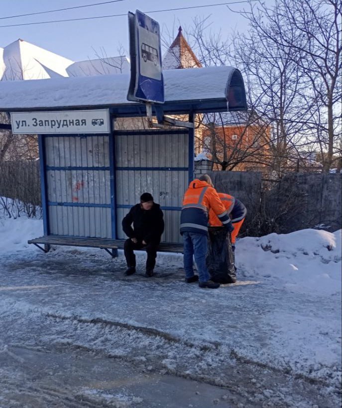 Дорожники продолжают работу в городе Дорожники продолжают работу в городе