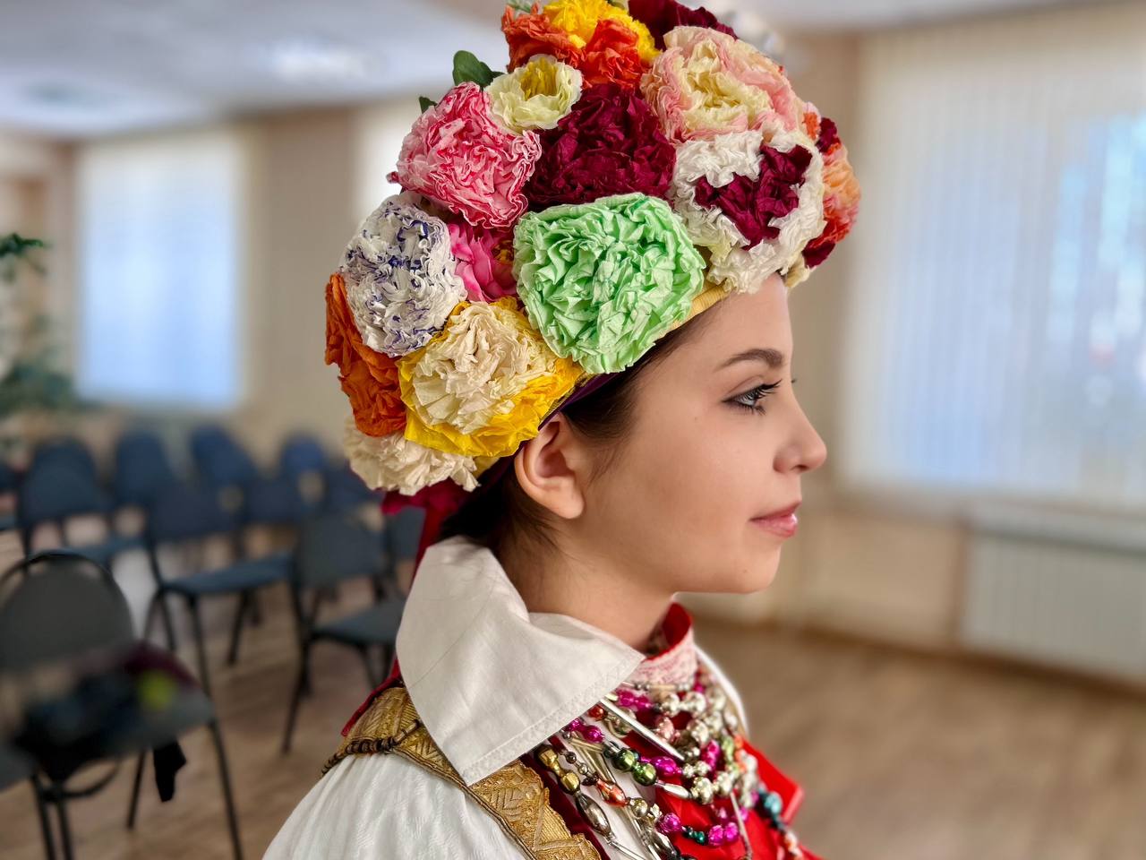 Курские школьницы примерили традиционные наряды предков Курские школьницы примерили традиционные наряды предков