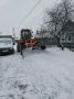 В Железнодорожном округе продолжается уборка снега с улиц частного сектора