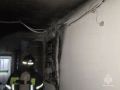 На пожаре в Железногорске спасли 12 человек