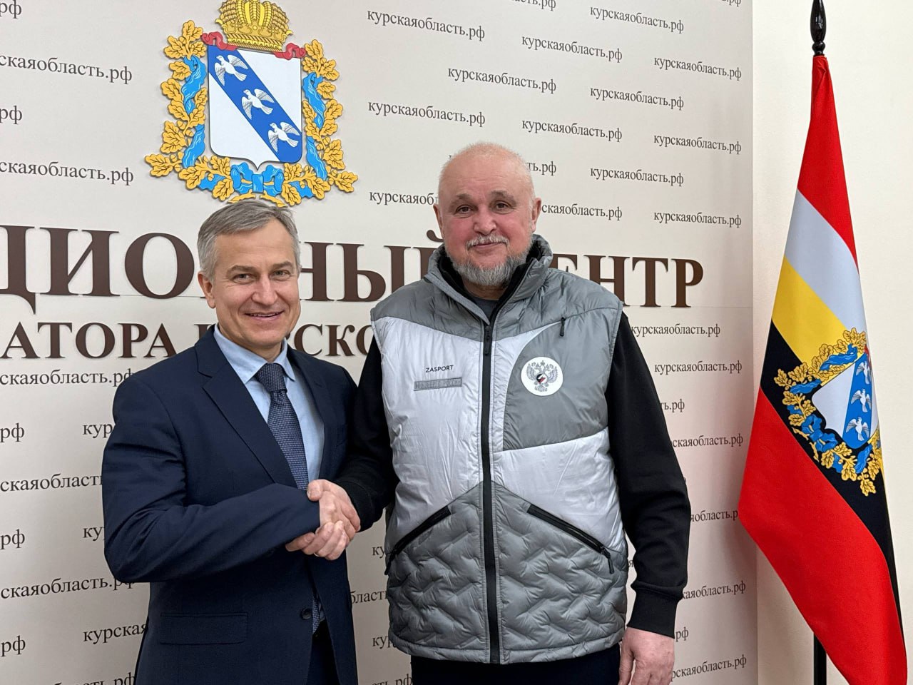 Курскую область с рабочим визитом посетил министр энергетики России Сергей Цивилёв