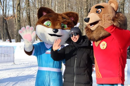 Единороссы приняли участие в масштабных соревнованиях «Лыжня России»