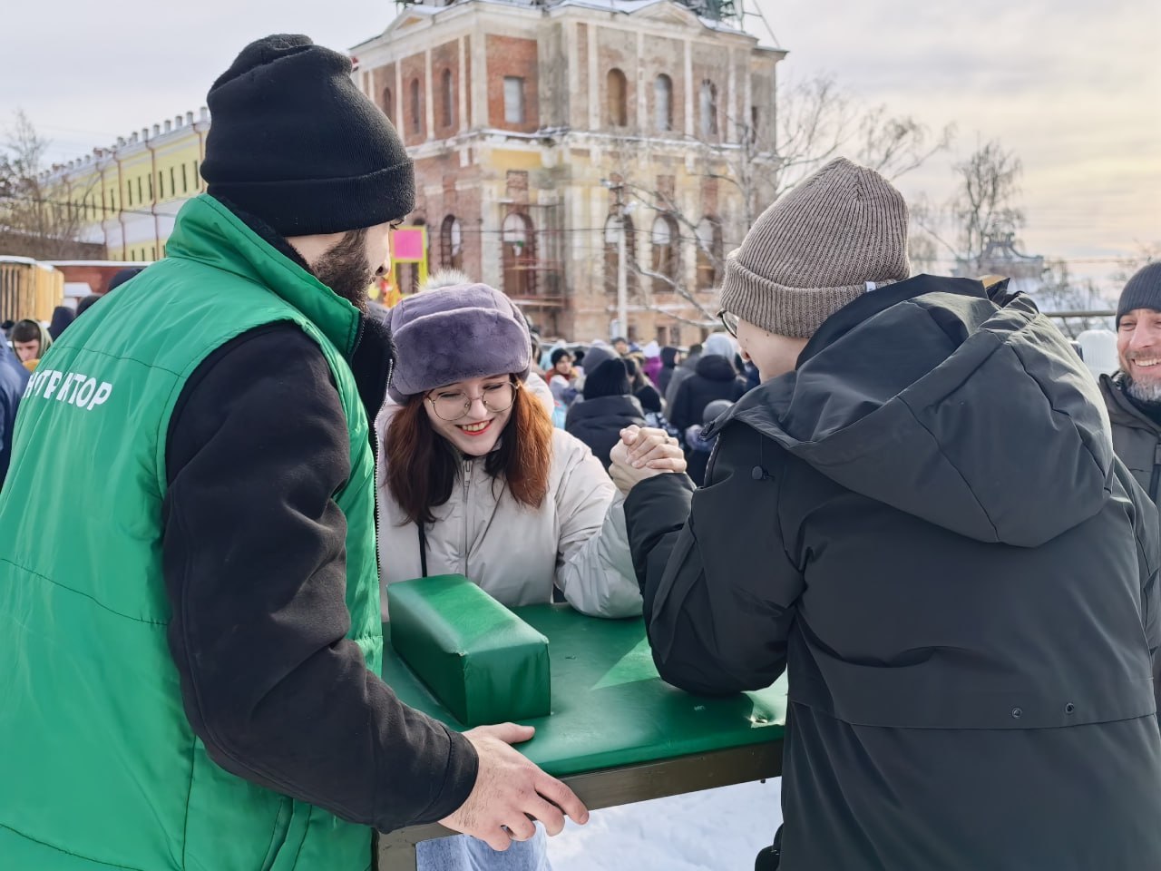 Сегодня на Полугоре отметили Масленицу Сегодня на Полугоре отметили Масленицу
