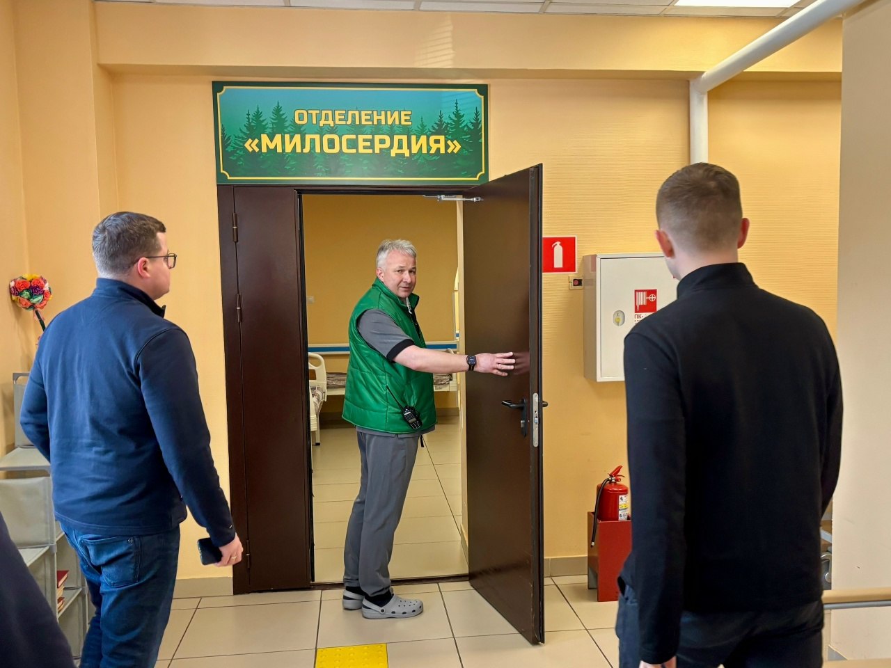 Курский Пансионат «Сосновый бор» с рабочим визитом посетил депутат Государственной Думы РФ, председатель Комитета по молодёжной политике Артем Метелев