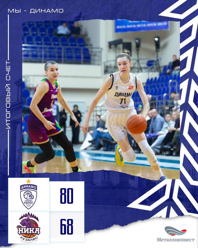 Курское «Динамо» обыграло «Нику-Лузалес»