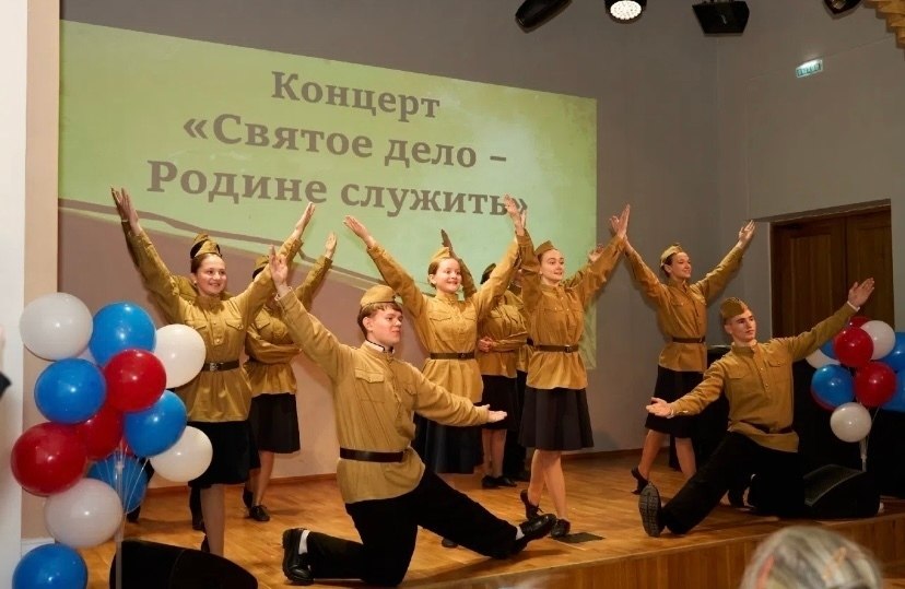 Ветераны – получатели социальных услуг учреждения «Ветеран» приняли участие в праздничном мероприятии, посвященном Дню Защитника Отечества «Святое дело – Родине служить!», организатором которого выступил Детский общественный... Ветераны – получатели социальных услуг учреждения «Ветеран» приняли участие в праздничном мероприятии, посвященном Дню Защитника Отечества «Святое дело – Родине служить!», организатором которого выступил Детский общественный...