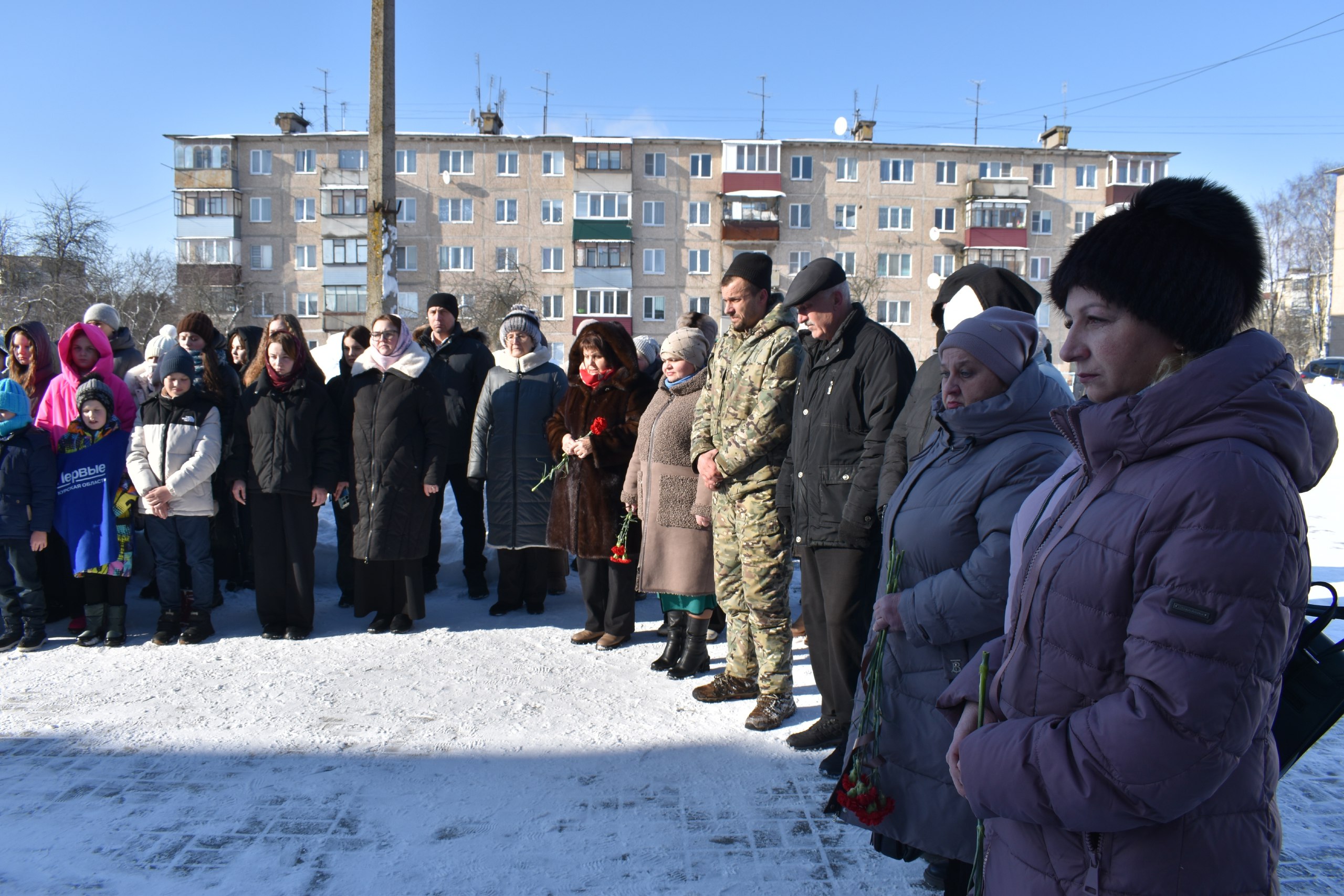 20 февраля на территории Разветьевской школы состоялось торжественное открытие мемориальной доски памяти нашему земляку - Герою Новикову Сергею Михайловичу, погибшему на задании СВО в марте 2025 года 20 февраля на территории Разветьевской школы состоялось торжественное открытие мемориальной доски памяти нашему земляку - Герою Новикову Сергею Михайловичу, погибшему на задании СВО в марте 2025 года