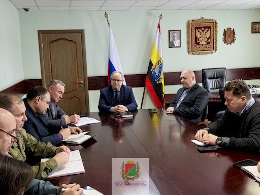 Сегодня в Администрации района прошло очередное заседание оперативного штаба под председательством главы Щигровского района