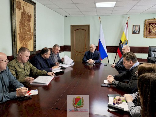 Сегодня в Администрации района прошло очередное заседание оперативного штаба под председательством главы Щигровского района Сегодня в Администрации района прошло очередное заседание оперативного штаба под председательством главы Щигровского района