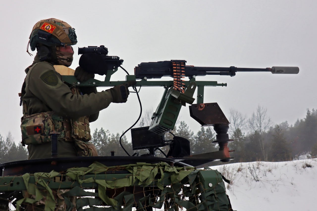 Тренировка пулемётчиков мобильных огневых групп бригады «БАРС-Курск» Тренировка пулемётчиков мобильных огневых групп бригады «БАРС-Курск»