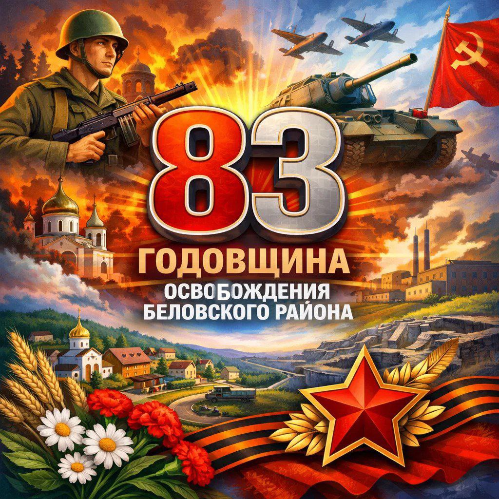 Николай Волобуев: Сегодня исполняется 83 года со дня освобождения Беловского района от немецко-фашистских захватчиков