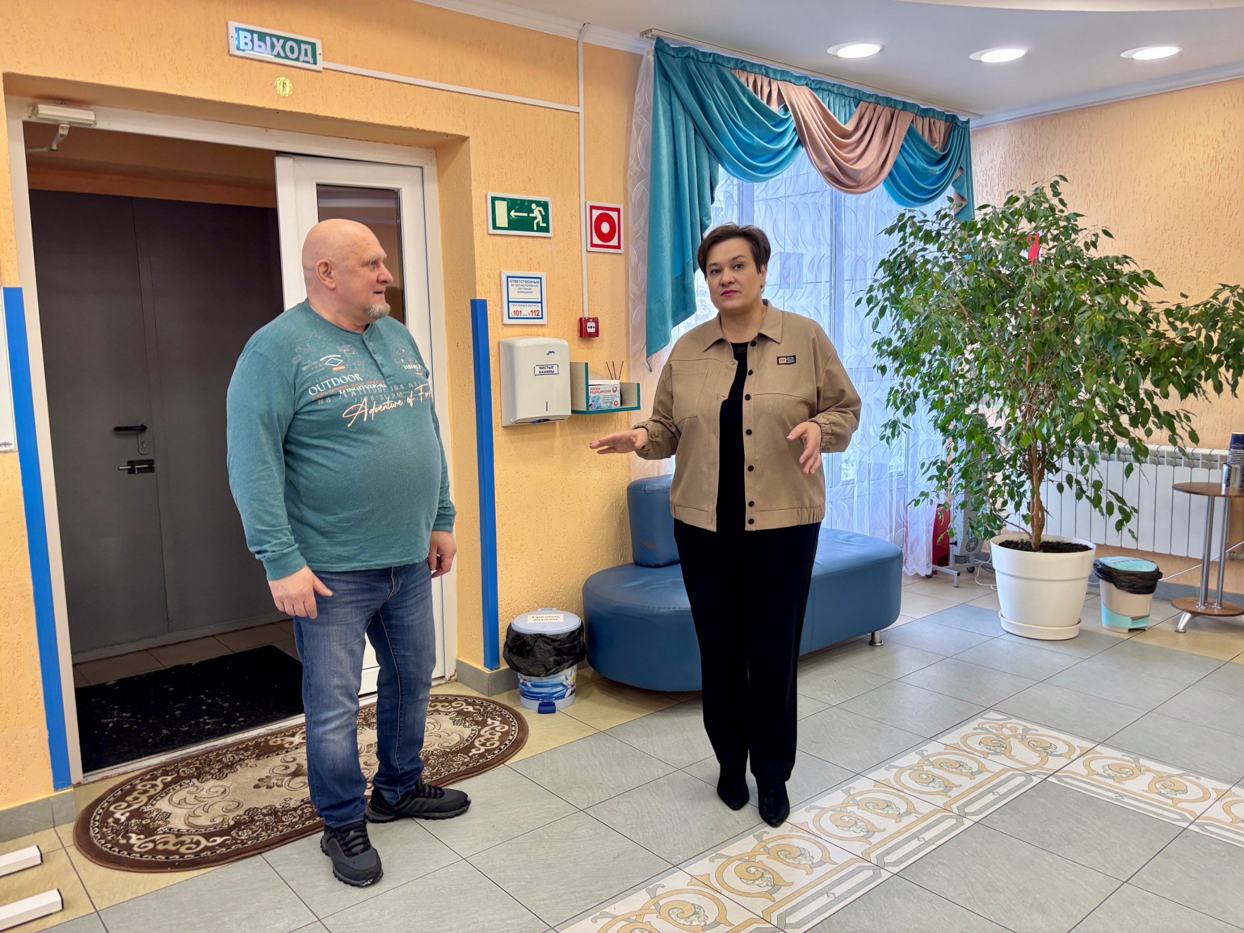 В Обоянском доме социального обслуживания завершен первый этап ремонтных работ, которые проводятся в рамках национального проекта «Семья» В Обоянском доме социального обслуживания завершен первый этап ремонтных работ, которые проводятся в рамках национального проекта «Семья»