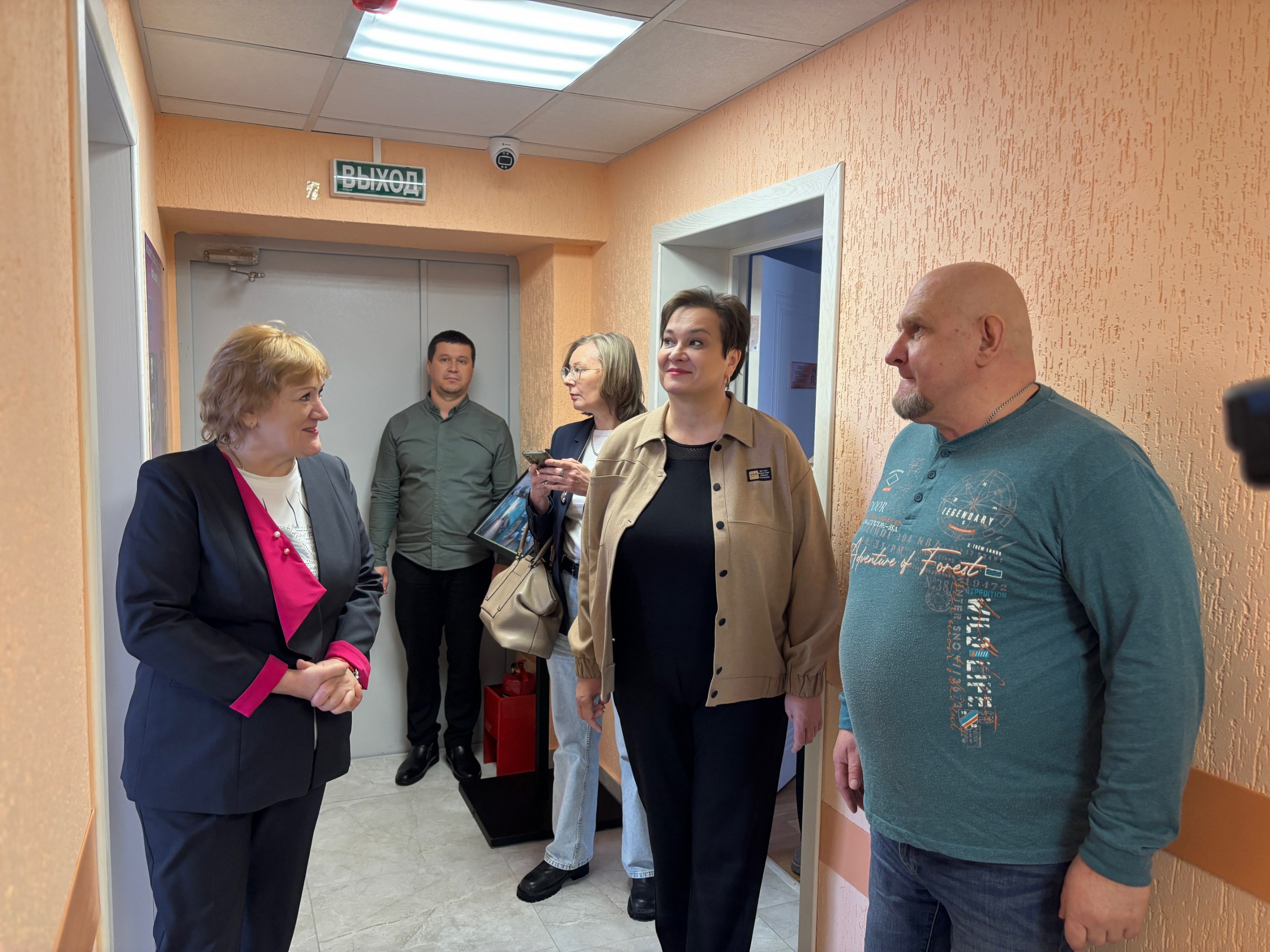 В Обоянском доме социального обслуживания завершен первый этап ремонтных работ, которые проводятся в рамках национального проекта «Семья»