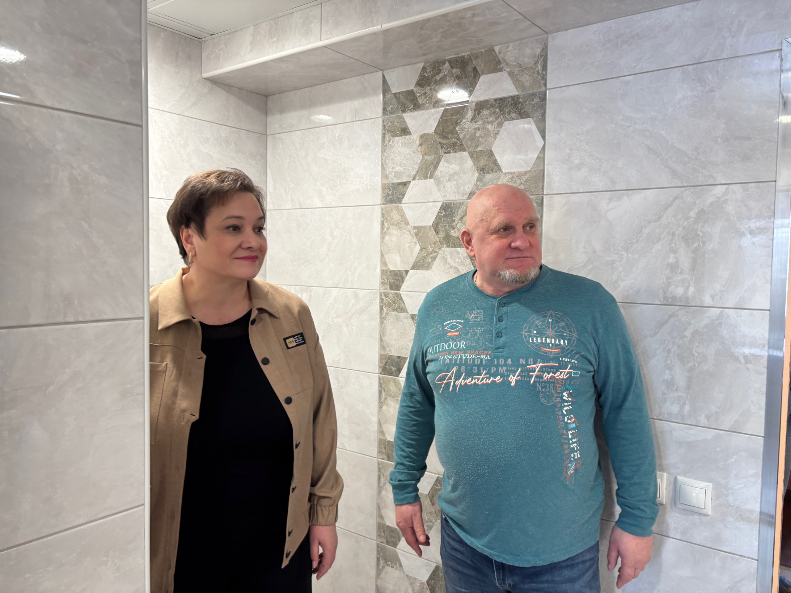 В Обоянском доме социального обслуживания завершен первый этап ремонтных работ, которые проводятся в рамках национального проекта «Семья» В Обоянском доме социального обслуживания завершен первый этап ремонтных работ, которые проводятся в рамках национального проекта «Семья»