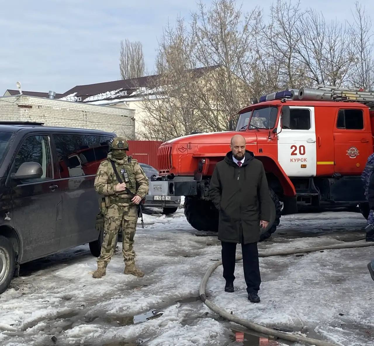 Фото с места падения сбитого беспилотника в Курске опубликовал глава Курска Евгений Маслов Фото с места падения сбитого беспилотника в Курске опубликовал глава Курска Евгений Маслов